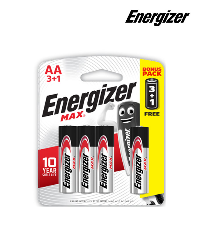 Energizer Max AA 3+1